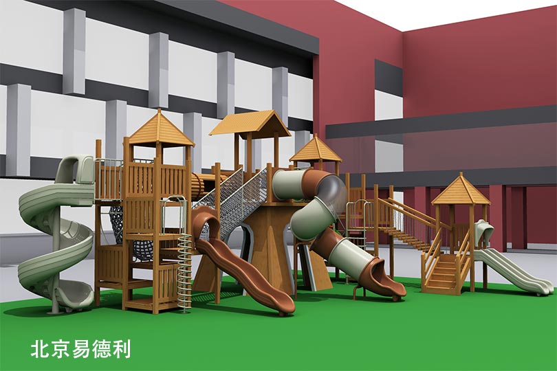 儿童滑滑梯图片